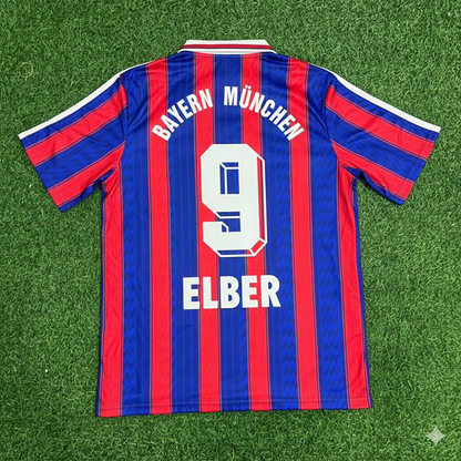 Giovane Elber Bayern Munich Retro Football Jersey Kit