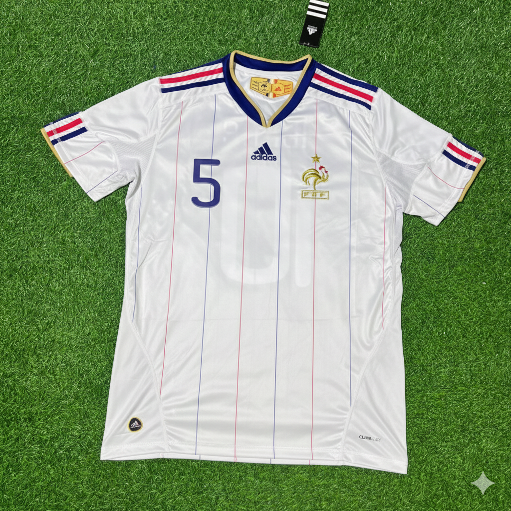 William Gallas France EURO 2004 Retro Football Jersey Kit
