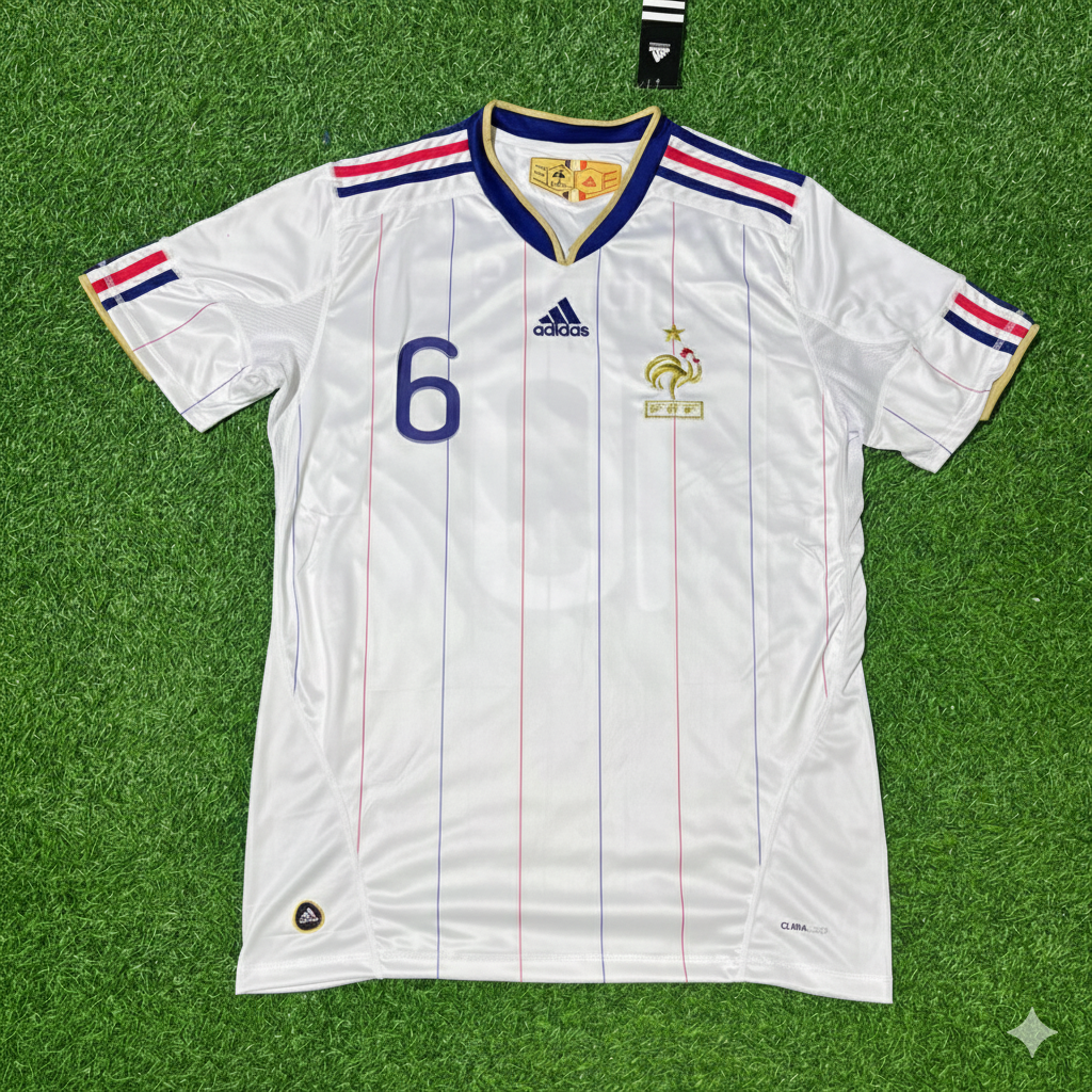 Claude Makelele France EURO 2004 Retro Football Jersey Kit