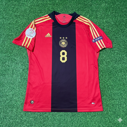 Torsten Frings Germany EURO 2008 Away Red Retro Football Jersey Kit