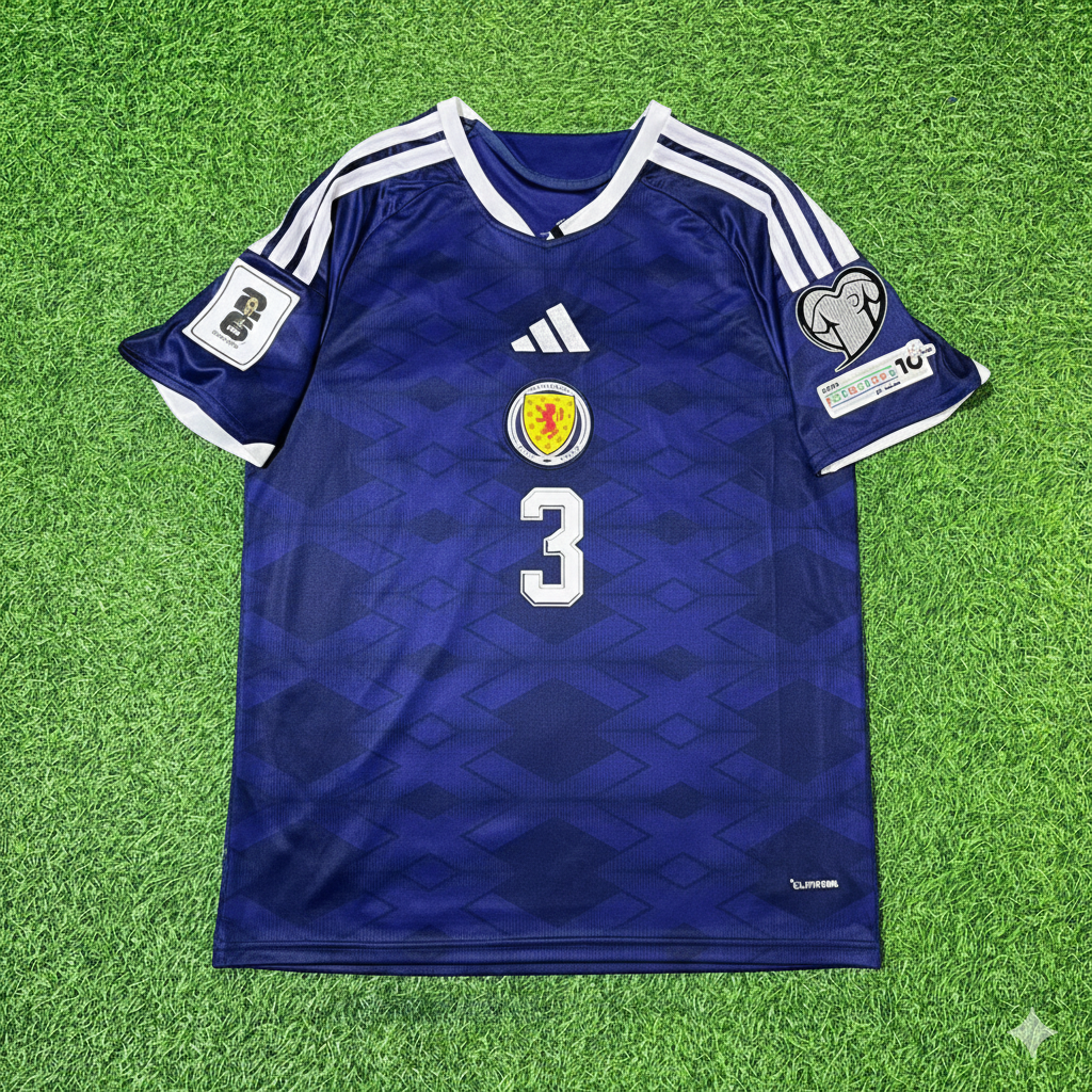 Andrew Robertson Scotland 2026 World Cup Football Jersey Kit