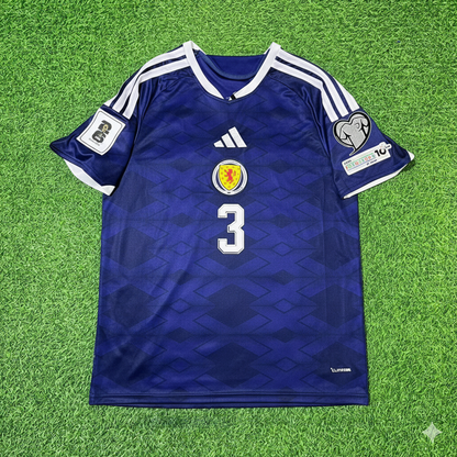 Andrew Robertson Scotland 2026 World Cup Football Jersey Kit