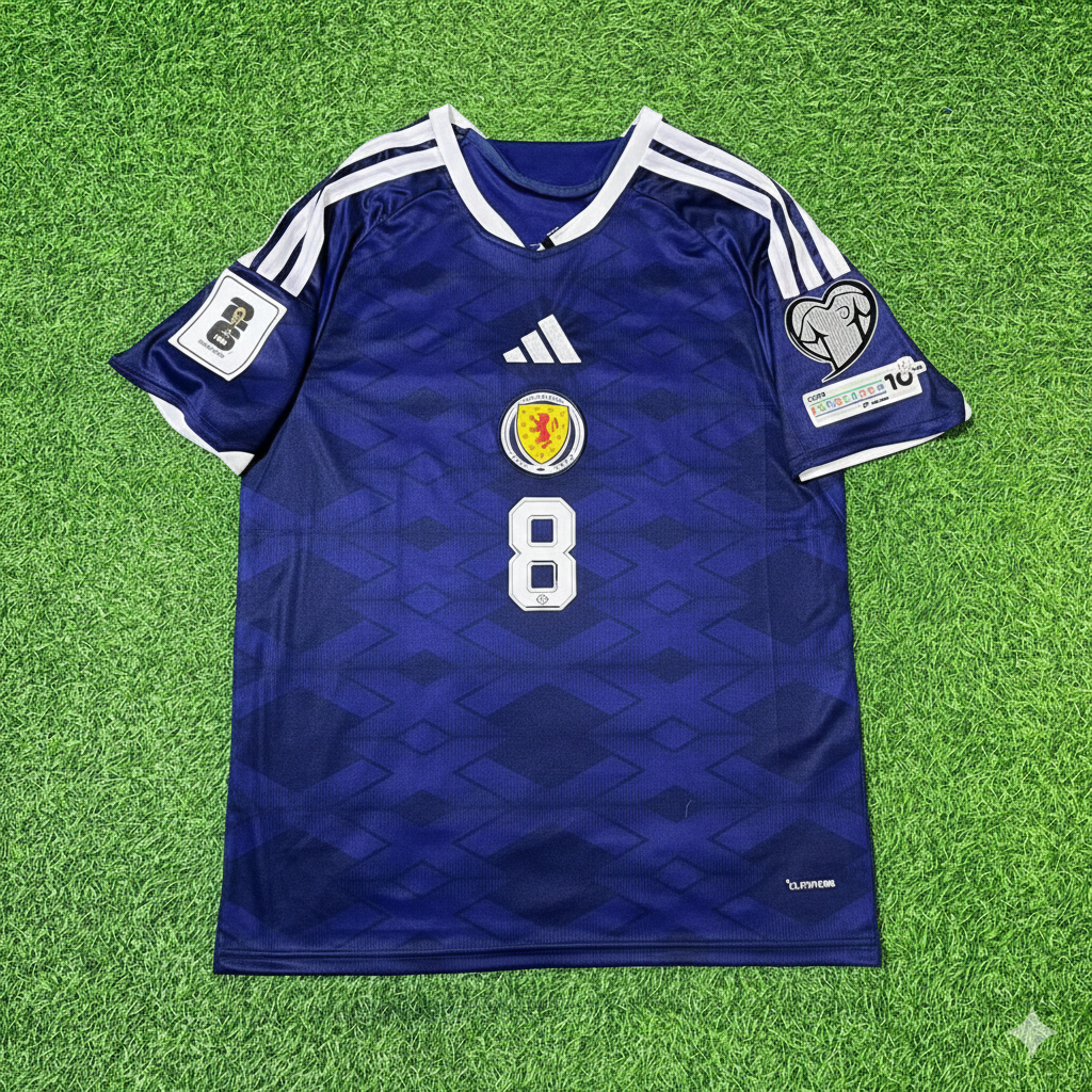 Billy Gilmour Scotland 2026 World Cup Football Jersey Kit