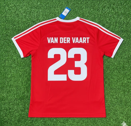 Rafael Van der Vaart Hamburger SV Rotes Heimtrikot Retro Fußballtrikot