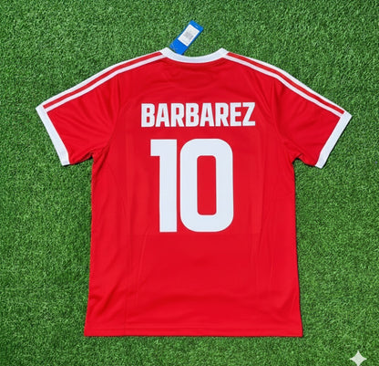Sergej Barbarez Hamburger SV Rotes Heimtrikot Retro Fußballtrikot