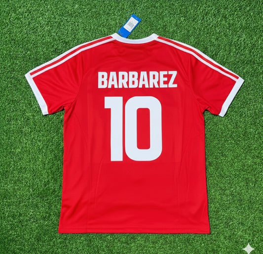 Sergej Barbarez Hamburger SV Rotes Heimtrikot Retro Fußballtrikot