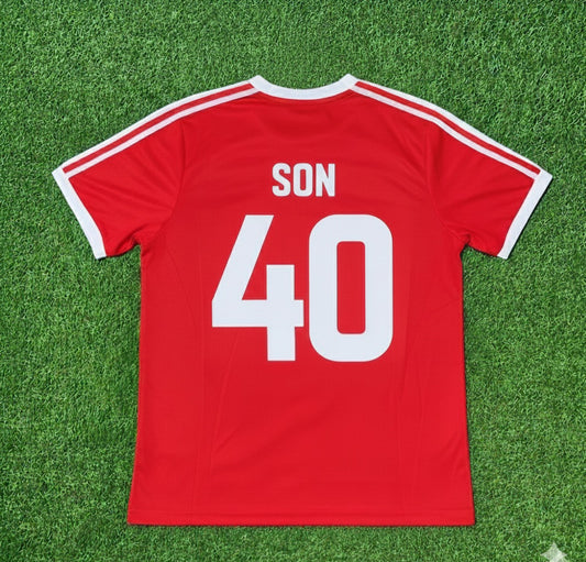 Heung-min Son Hamburger SV Rotes Heimtrikot Retro Fußballtrikot