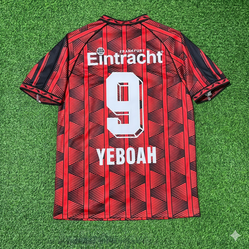 Tony Yeboah Eintracht Frankfurt Retro Fußballtrikot