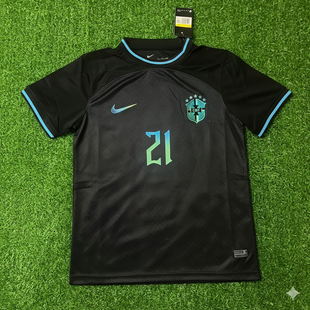 Matheus Cunha Brazil Retro Football Jersey Trikot Maglia Soccer Shirt