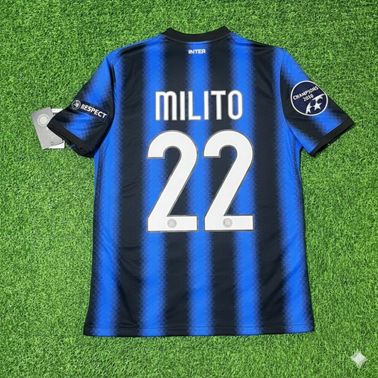 Diego Milito Inter 2011/2012 Football Jersey