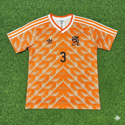Jaap Stam Netherlands Home Retro Football Jersey Kit
