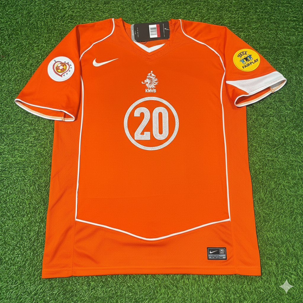 Clarence Seedorf Niederlande EURO 2004 Heimtrikot Retro-Trikot