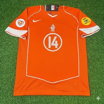 Wesley Sneijder Niederlande EURO 2004 Home Retro Jersey Trikot