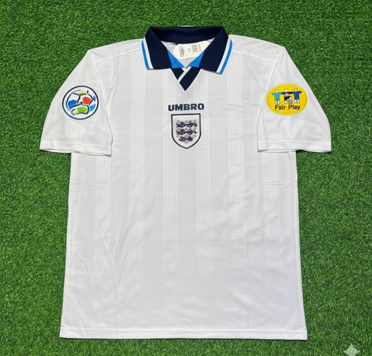 England EURO 1996 Retro Football Jersey