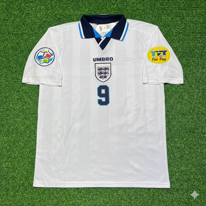 Alan Shearer England EURO 1996 Retro Football Jersey
