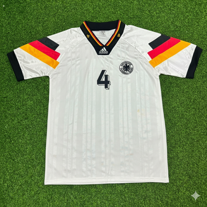 Jürgen Kohler Germany 1992 Retro Football Jersey