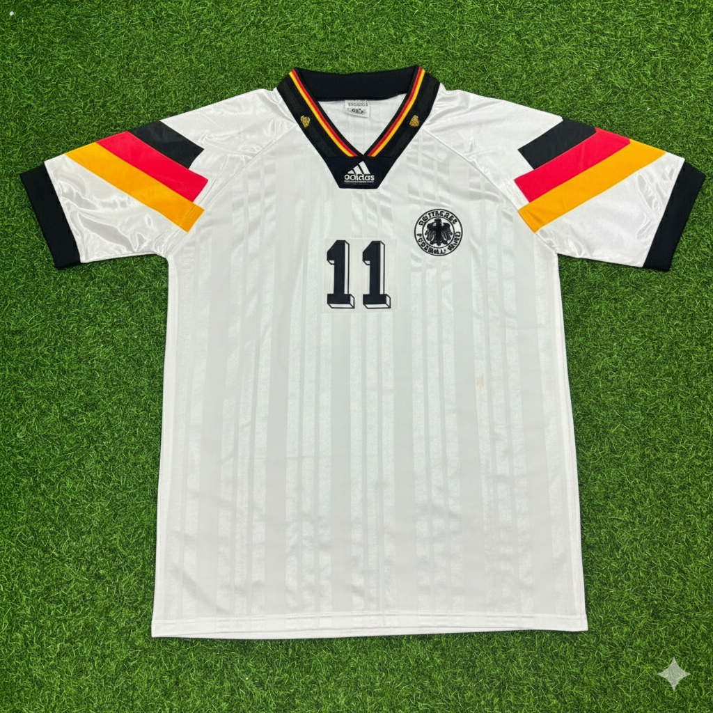 Karl-Heinz Riedle Germany 1992 Retro Football Jersey