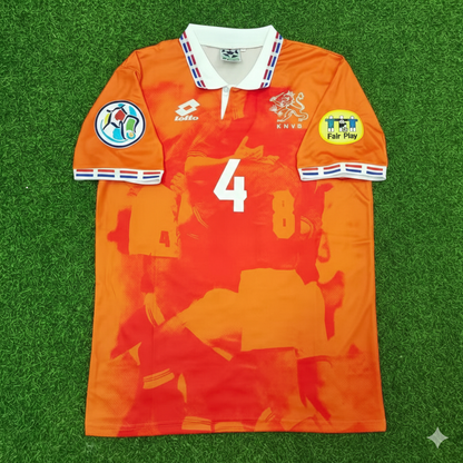 Clarence Seedorf Netherlands EURO 1996 Home Retro Football Jersey