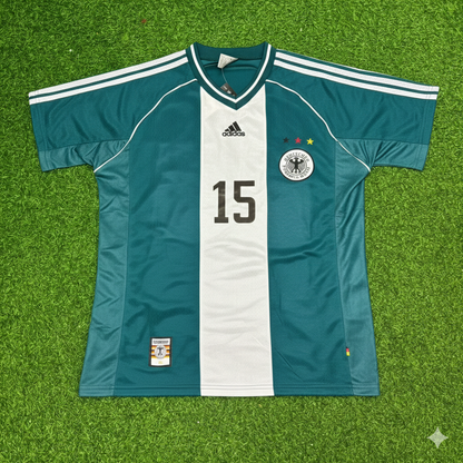Steffen Freund Germany 1998 World Cup Away Retro Football Jersey