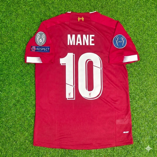 Sadio Mane Liverpool 2019 20 Retro Kit Jersey Trikot Maillot Maglia