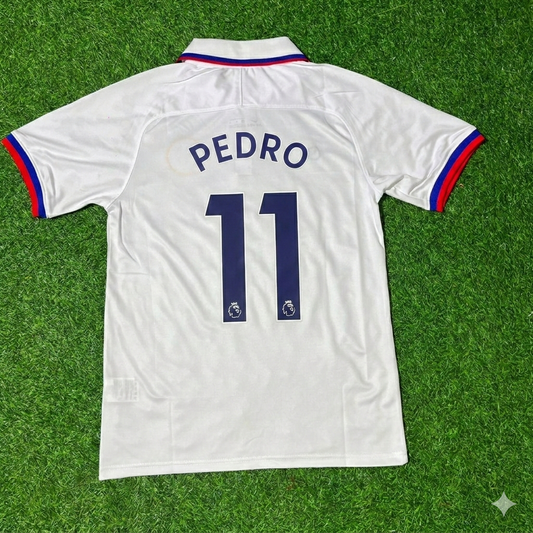 Pedro Chelsea 2019/2020 White Retro Football Jersey Kit