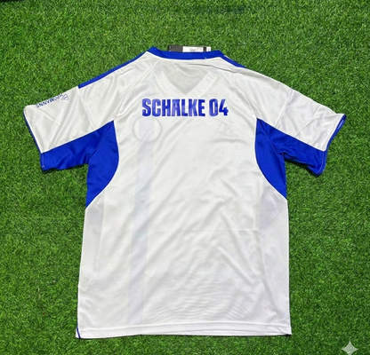 Schalke 04 White New Season Football Jersey