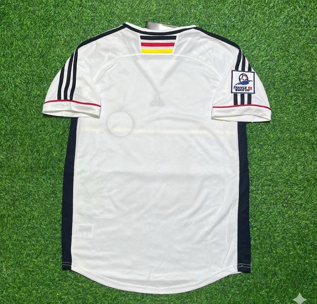 Allemagne Deutschland 1998 Coupe du Monde Maillot de Football Rétro