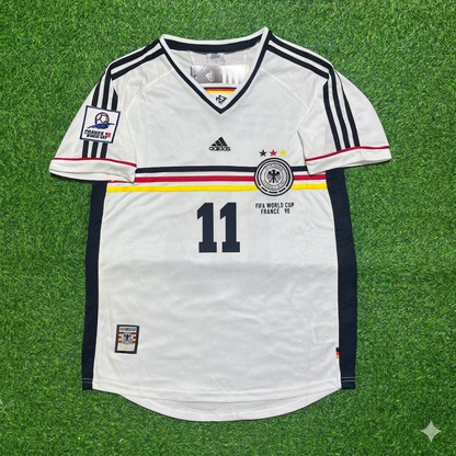 Olaf Marschall Deutschland 1998 Weltmeisterschaft Retro Fußballtrikot