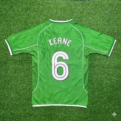 Roy Keane Ireland 2000/2002 Retro Green Football Jersey