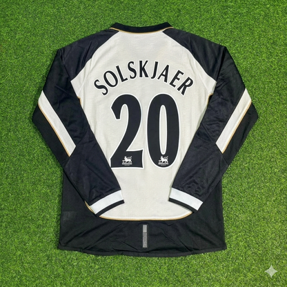 Ole Gunnar Solskjaer #20 Manchester United 2001-2002 Reversible Retro Jersey