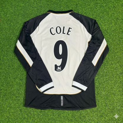 Andy Cole #9 Manchester United 2001-2002 Reversible Retro Jersey