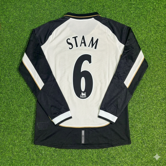 Jaap Stam #6 Manchester United 2001-2002 Reversible Retro Jersey