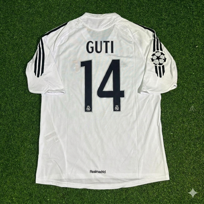 Guti Hernandez Real Madrid 2005 2006 White Jersey Shirt Trikot Soccer Shirt