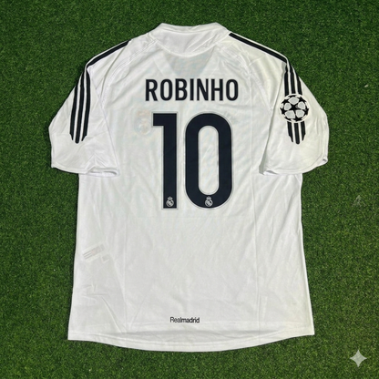 Robinho Real Madrid 2005 2006 White Jersey Shirt Trikot Soccer Shirt