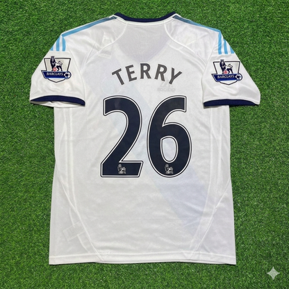 John Terry Chelsea 2012-2013 Retro White Football Jersey