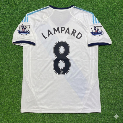 Frank Lampard Chelsea 2012-2013 Retro White Football Jersey