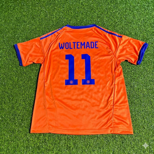 Nick Woltemade #11 Germany 2026 Orange Football Jersey