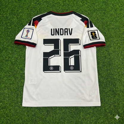 Deniz Undav #26 Germany 2026 World Cup Home Jersey Trikot Maillot