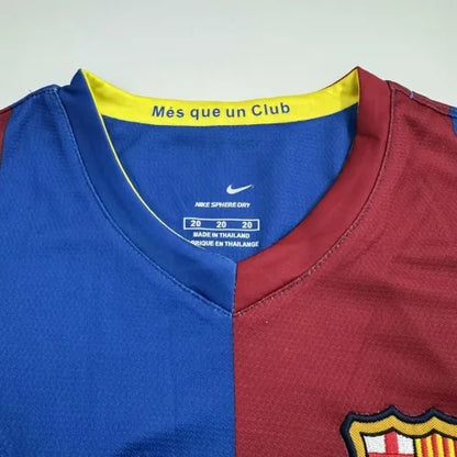 Maillot de football domicile Barcelone 2006-2007 pour enfant