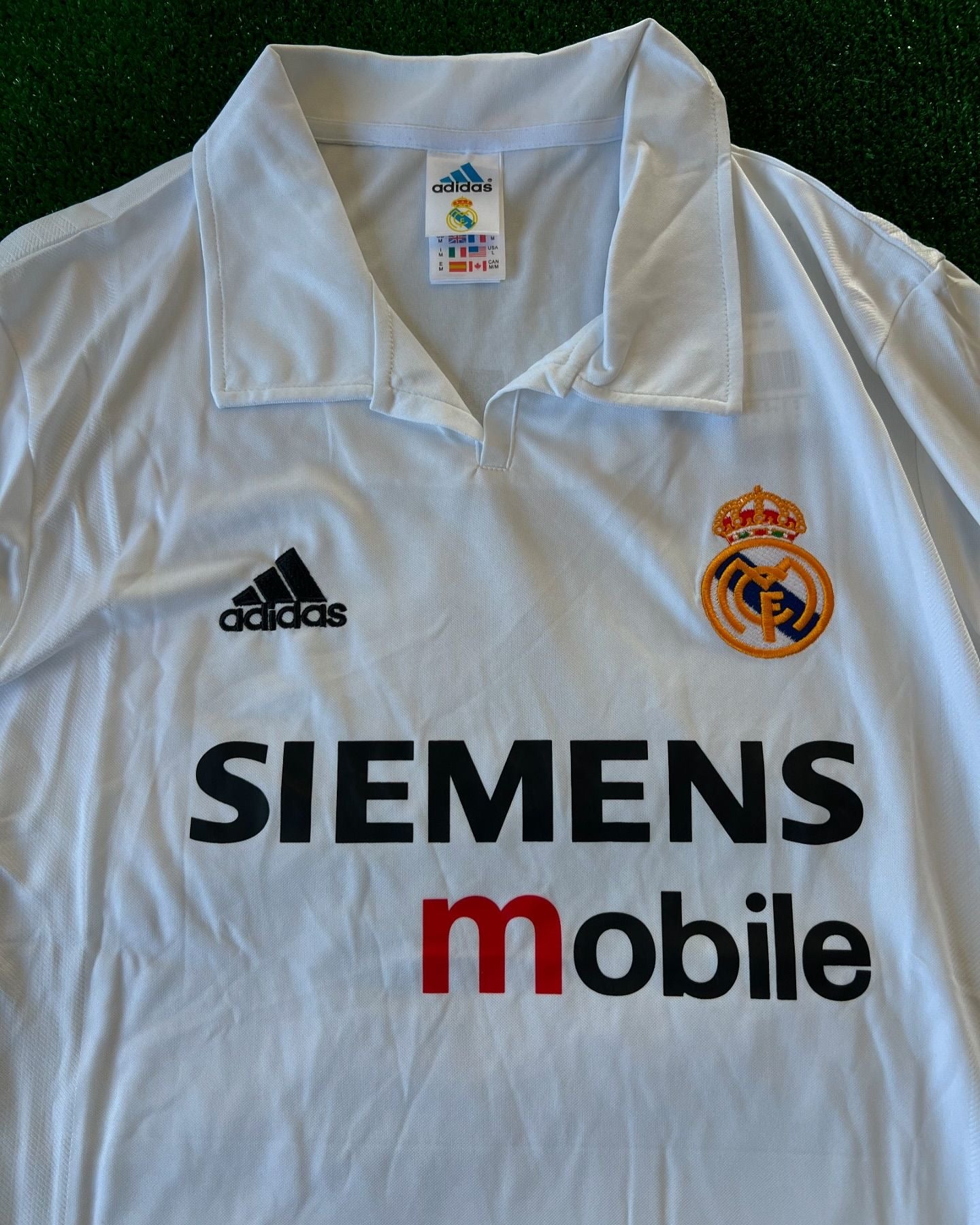 Raul Gonzales Real Madrid Retro Jersey