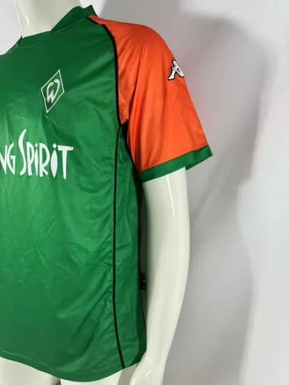 Werder Bremen 2003-2004 Retro Home Football Jersey Kit