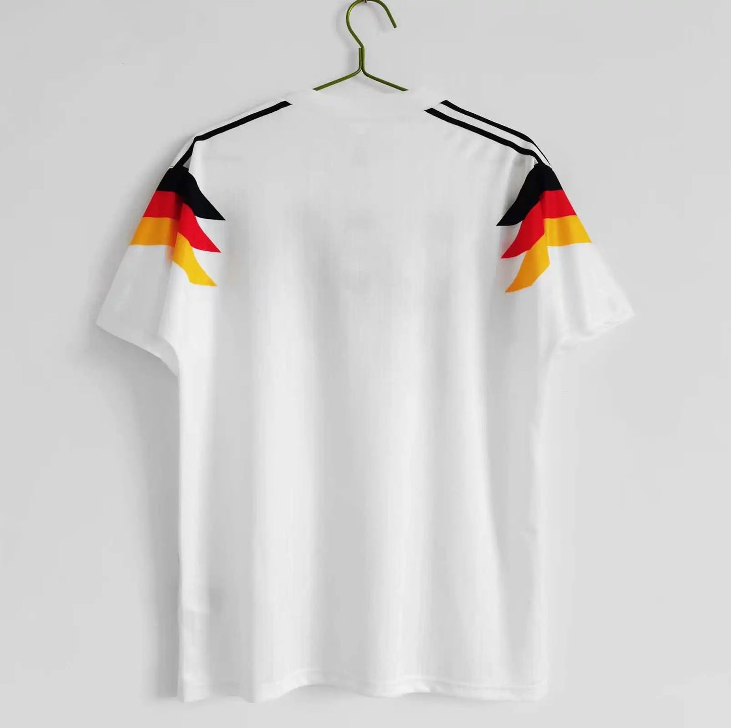 Saison 1990 Deutschland aweiß trikot Germany 90 Retro Football jersey