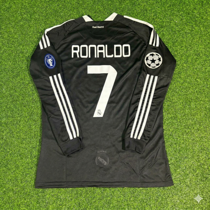 Cristiano Ronaldo #7 Real Madrid Away Retro Jersey
