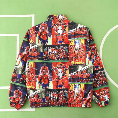 Spain 2025-26 Both Sides Football Windbreaker Windjacke