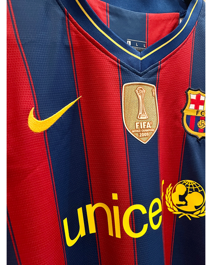 Zlatan Ibrahimović 9 - Barcelona Home 2009/2010 Retro Kit Jersey Maillot Trikot Soccer Shirt