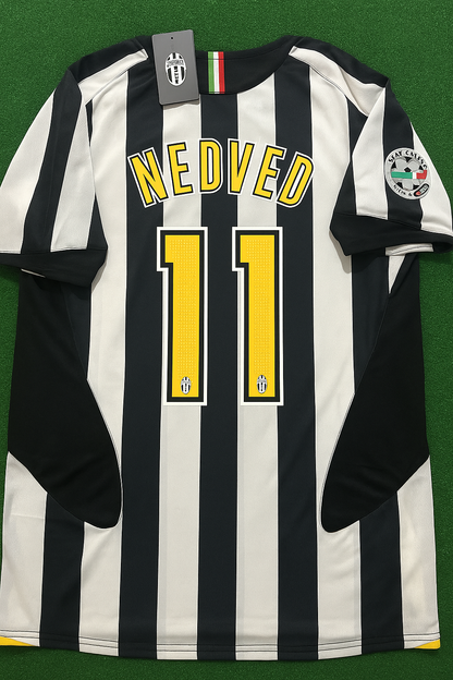 Pavel Nedved Juventus 2005-2006 Retro Jersey | Kit | Trikot | Maillot Soccer Shirt