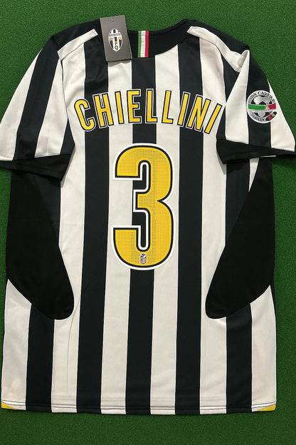 Giorgio Chiellini Juventus 2005-2006 Retro Jersey | Kit | Trikot | Maillot Soccer Shirt