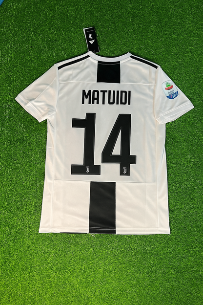 Blaise Matuidi #14 Juventus 2018 2019 Retro Jersey Trikot Soccer Shirt