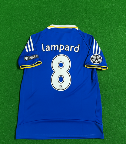 Frank Lampard 8 Chelsea 2008 Champhions League Final Jersey Trikot Soccer Shirt