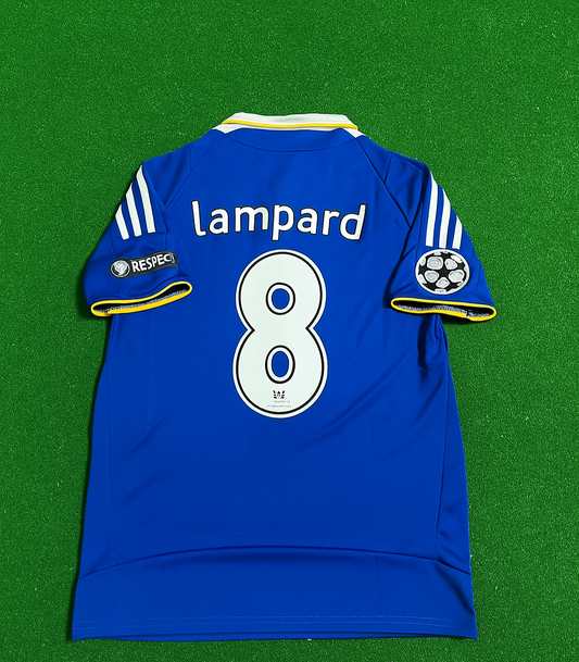Frank Lampard 8 Chelsea 2008 Champhions League Final Jersey Trikot Soccer Shirt